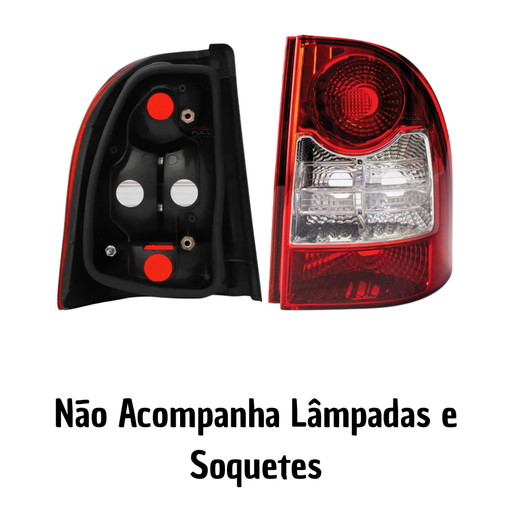 Lanterna Traseira Canto Fiat Strada 2009 2010 2011 2012 2013