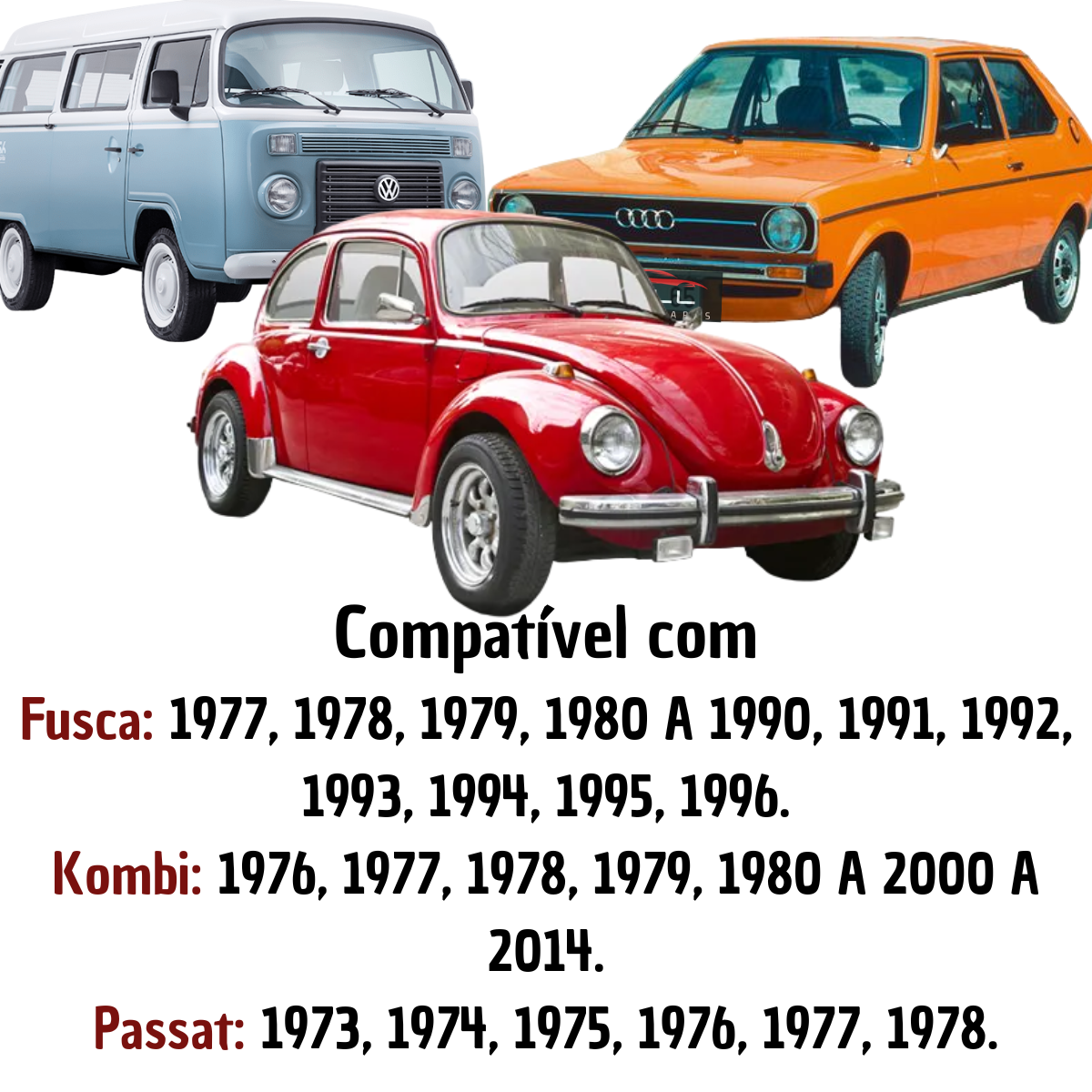 Aro Farol Fusca Kombi Black Piano 1 Furo Padrao Original