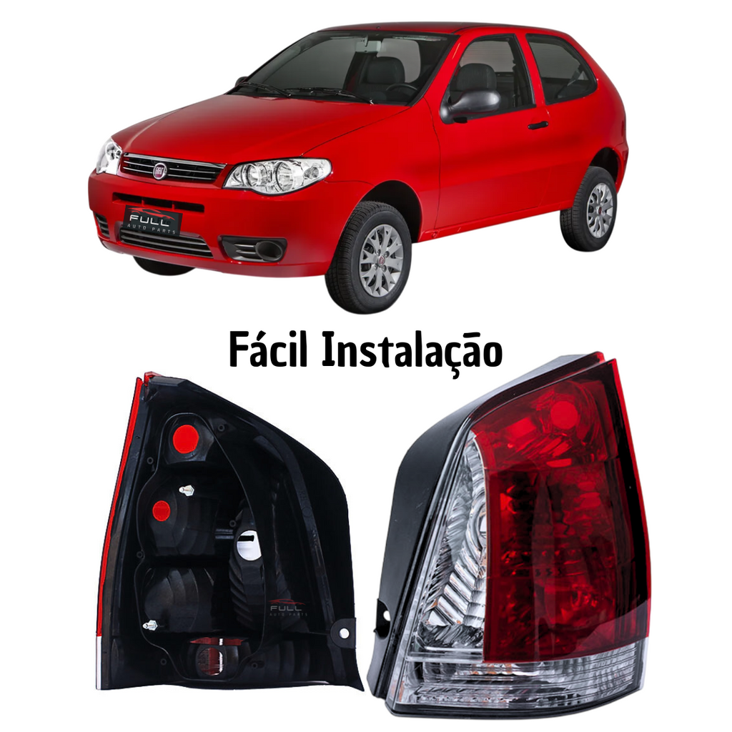 Lanterna Traseira Palio Economy 2012 2013 a 2016 LD Fumê
