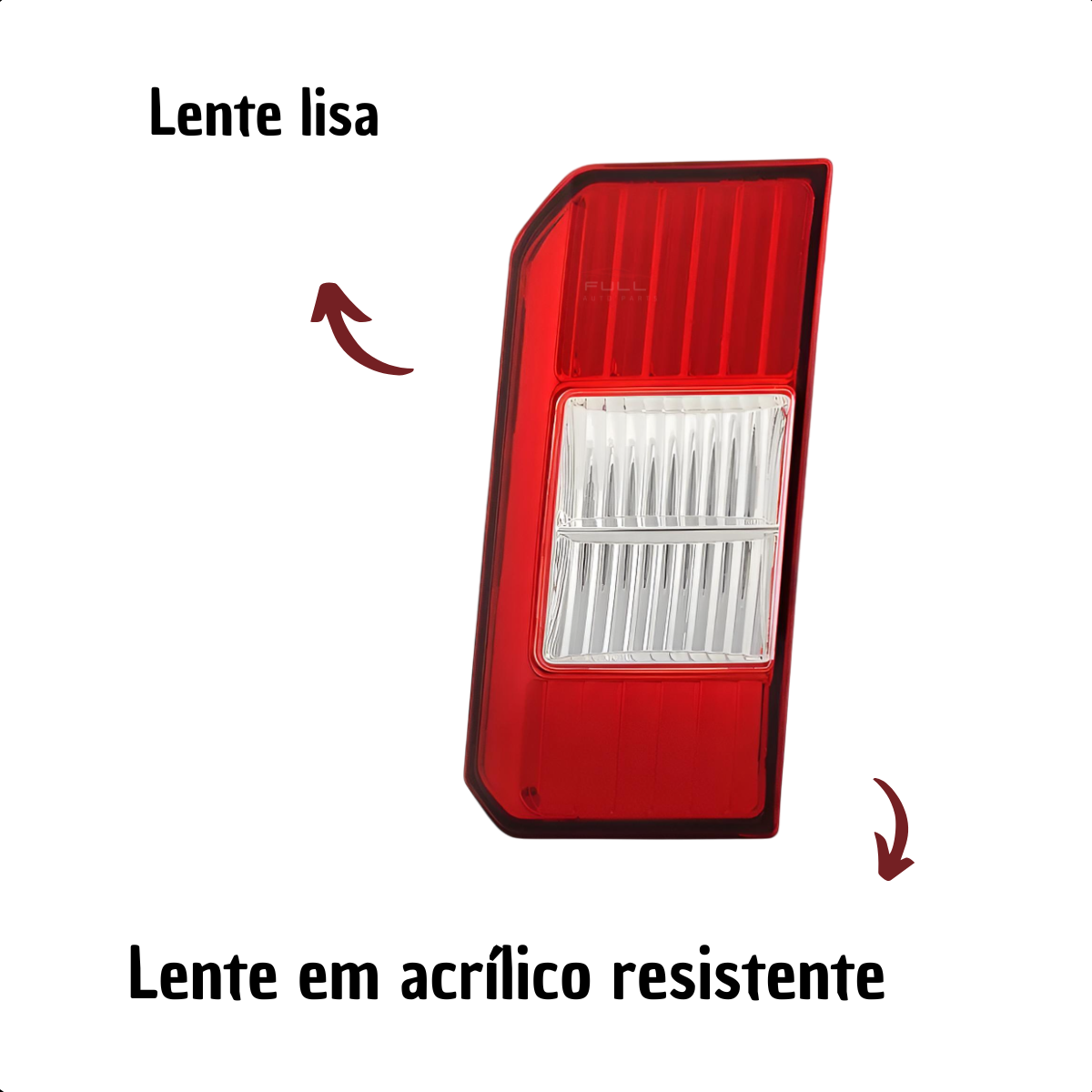Lanterna Traseira Lado Direito Strada 2009 2010 a 2013 Mala