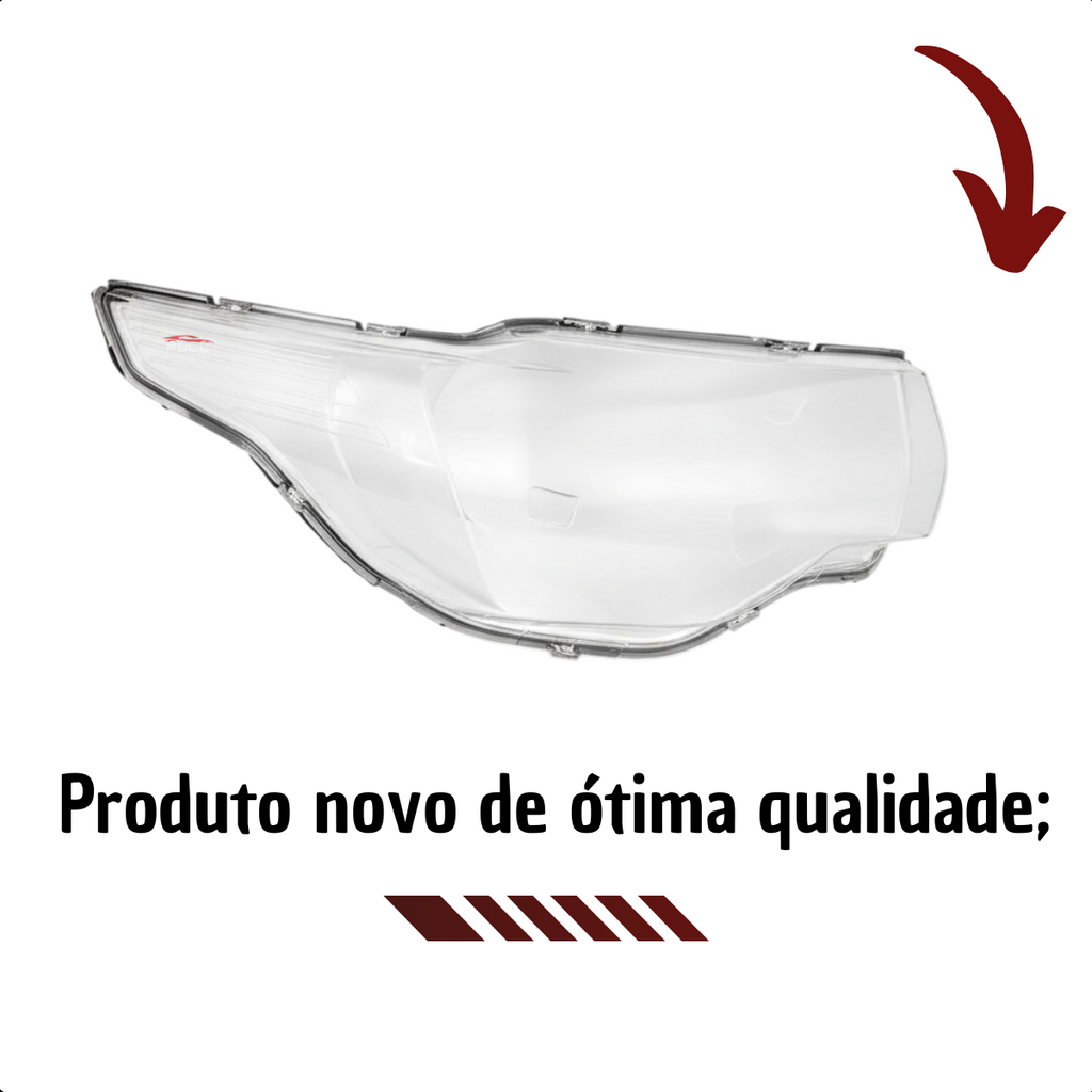 Lente Farol Fiat Mobi 2016 2017 2018 2019 2020 2021 2022 LD