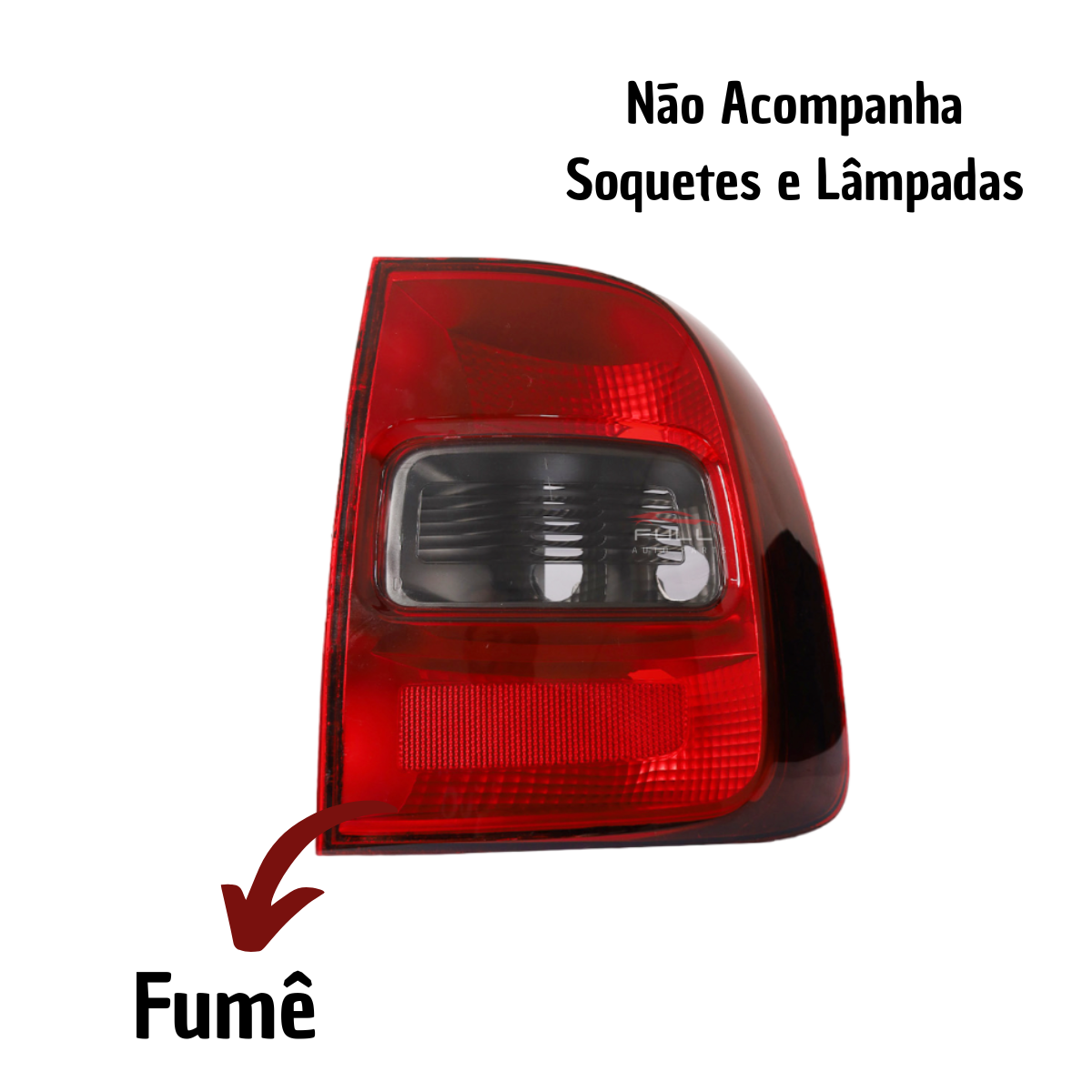 Lanterna Traseira Saveiro G5 G6 2009 2010 11 A 2016 Ld Fume