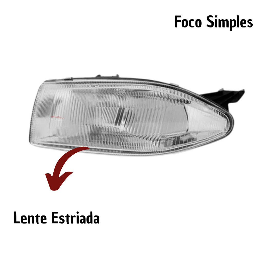 Farol Fiat Palio 1996 1997 1998 1999 2000 Modelo Original LD