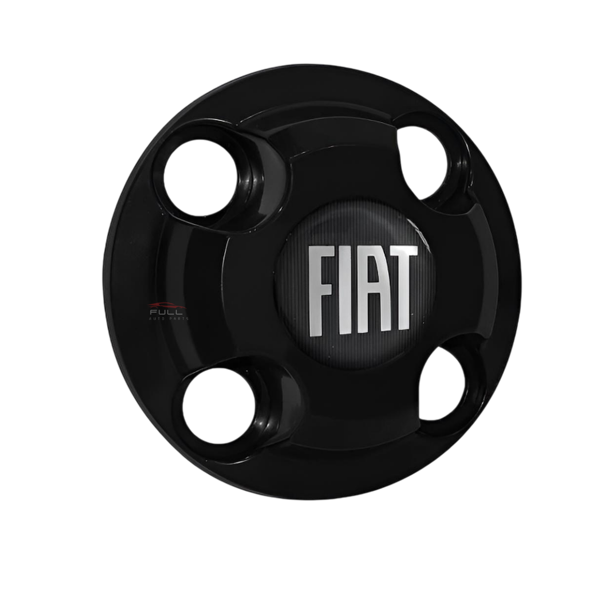 Calota Central Emblema Fiat Black