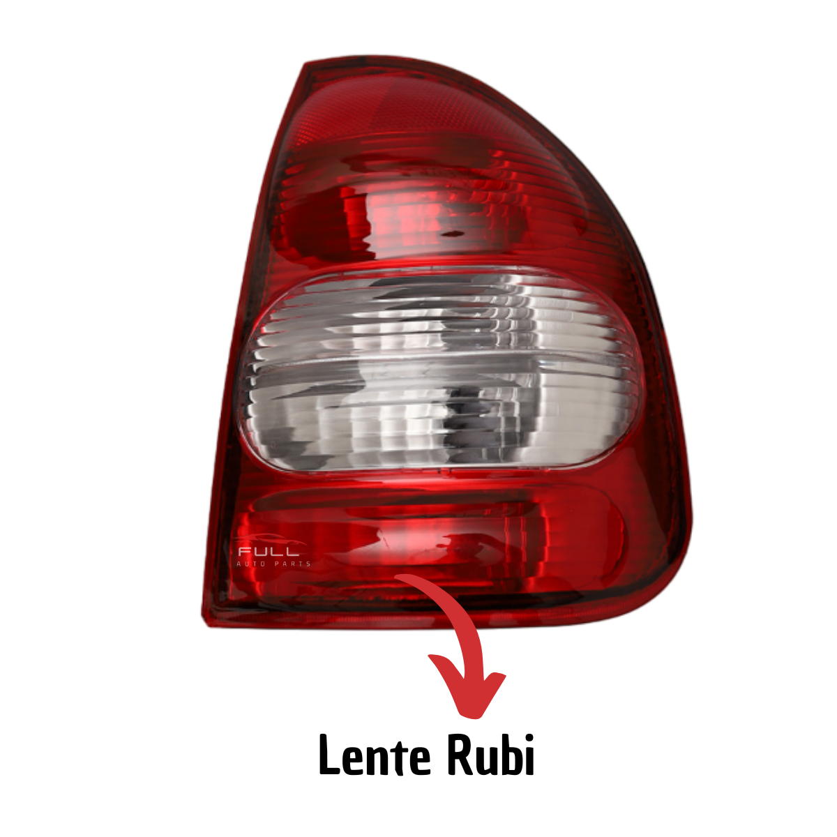 Lanterna Traseira Direita Gm Corsa Sedan Classic 2000 A 2010