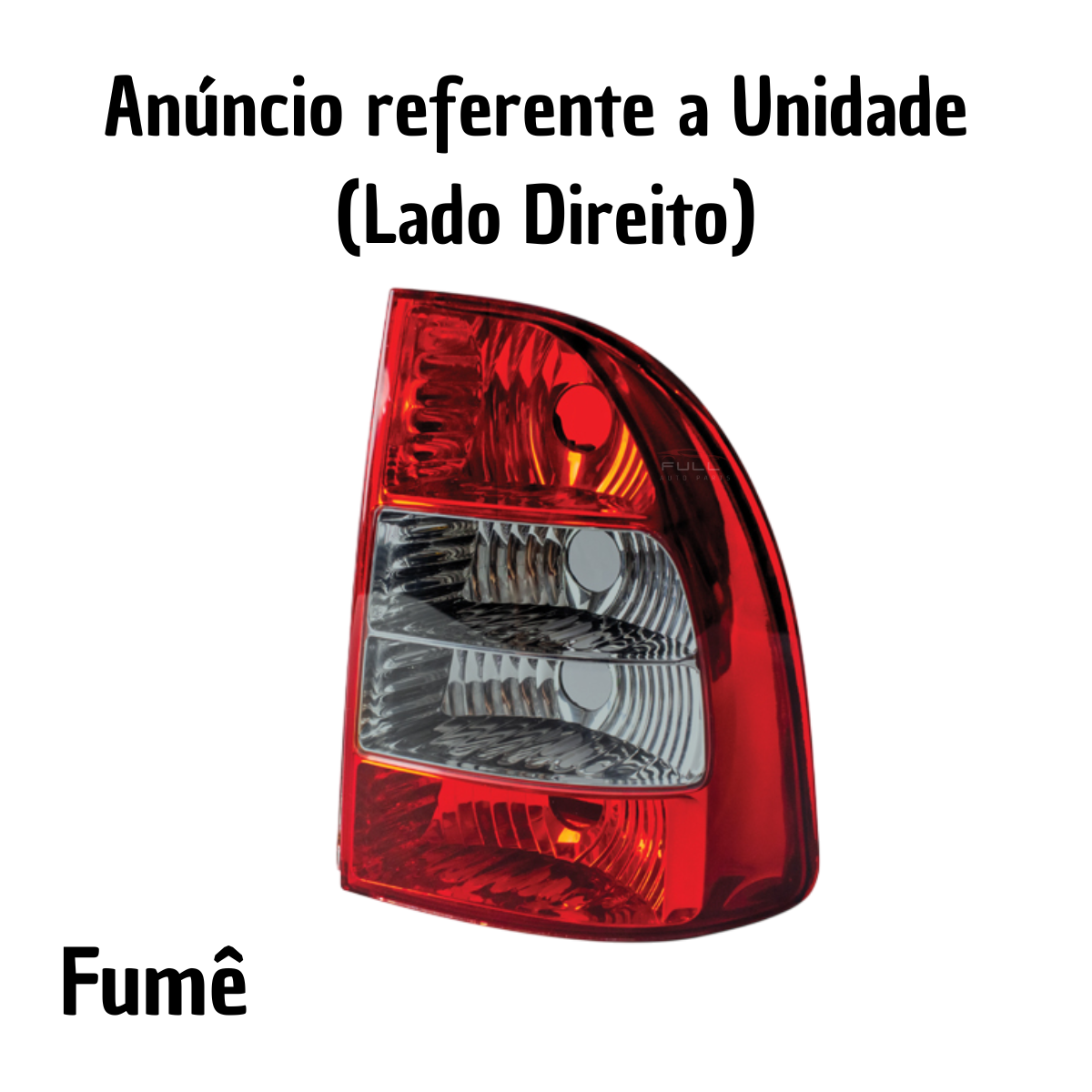 Lanterna Traseira Fiat Strada 2004 2005 2006 a 2008 Fumê LD