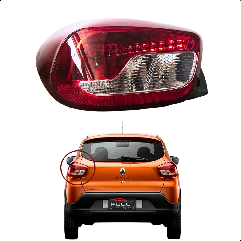 Lanterna Traseira Renault Kwid 2017 2018 a 2023 Bicolor LE
