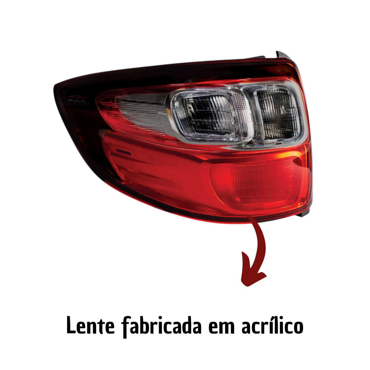 Lanterna Traseira Strada 2014 15 2016 17 2018 19 a 2020 Fume