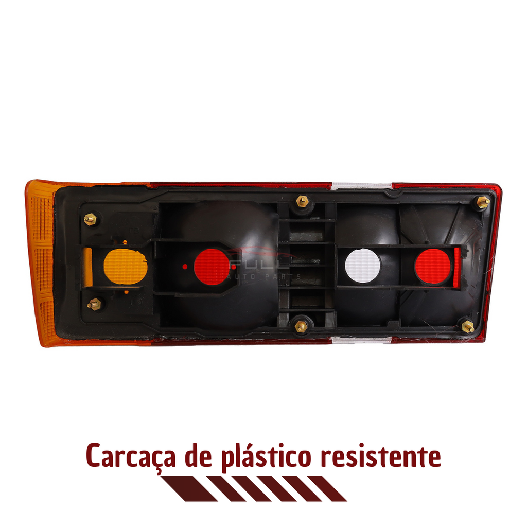 Lanterna Traseira Lado Esquerdo Escort 1982 a 1986 Âmbar