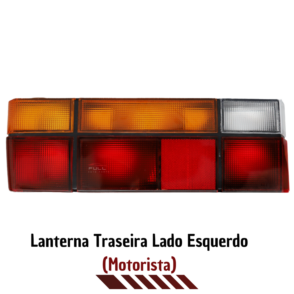 Lanterna Traseira Lado Esquerdo Gol G1 1987 88 a 1994 Âmbar