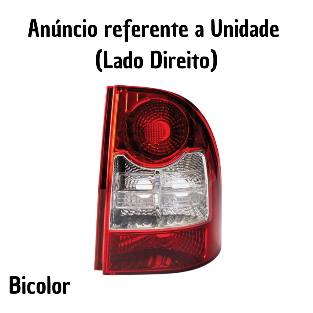 Lanterna Traseira Canto Fiat Strada 2009 2010 2011 2012 2013