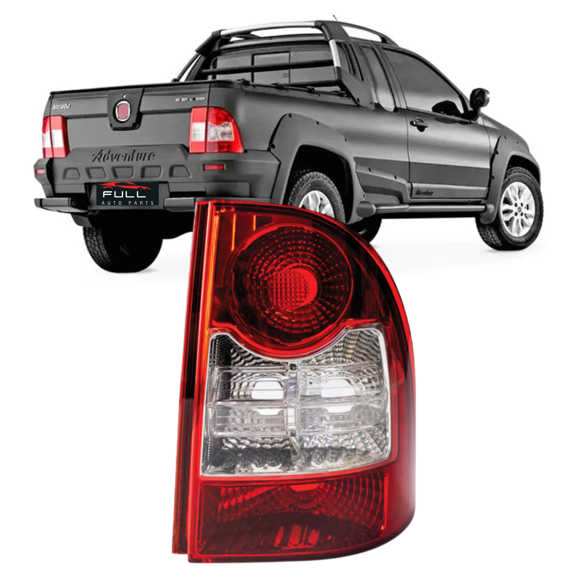 Lanterna Traseira Canto Fiat Strada 2009 2010 2011 2012 2013