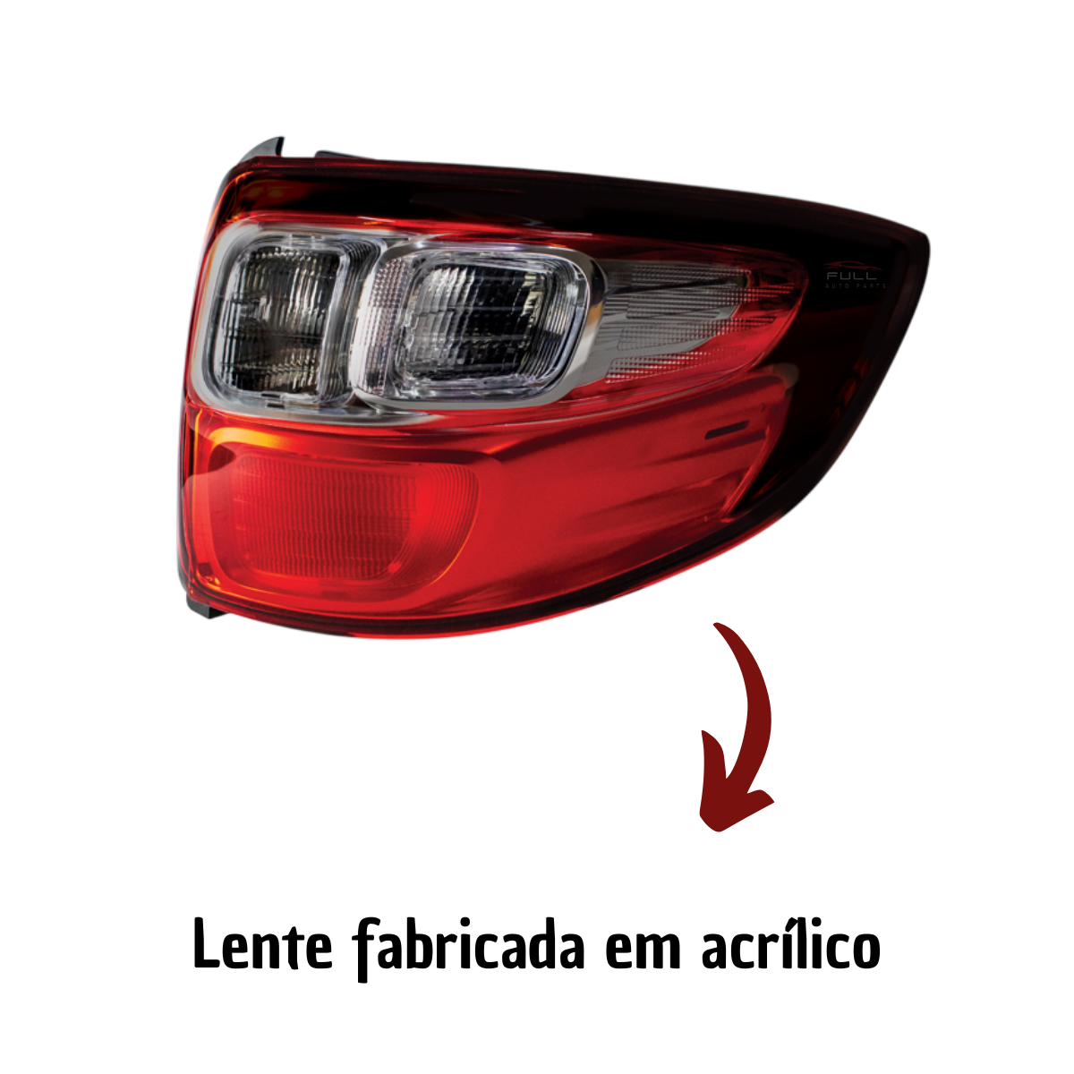 Lanterna Traseira Strada 2014 15 2016 17 2018 19 a 2020 Fume