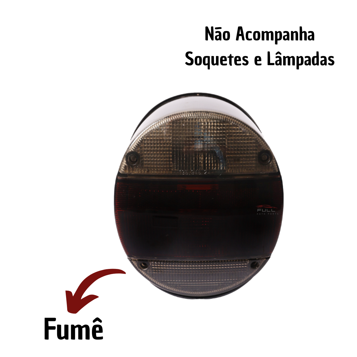 Lanterna Traseira Fusca Fafá Fumê 1979 1980 1981 Até 1996