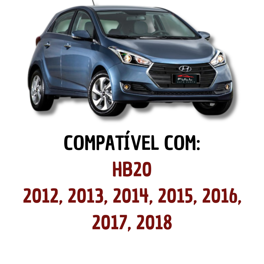 Lanterna Tras Porta Mala Lado Direito Rubi Hb20 2012/2018