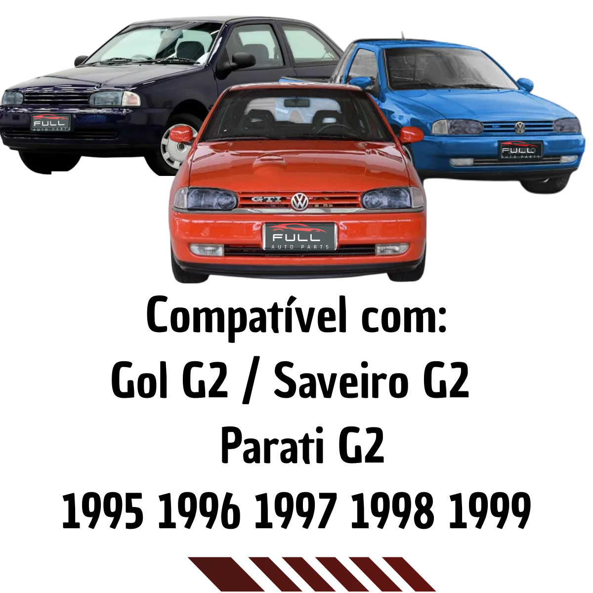 Farol Esquerdo Mascara Negra Gol Parati Saveiro G2 95 A 99