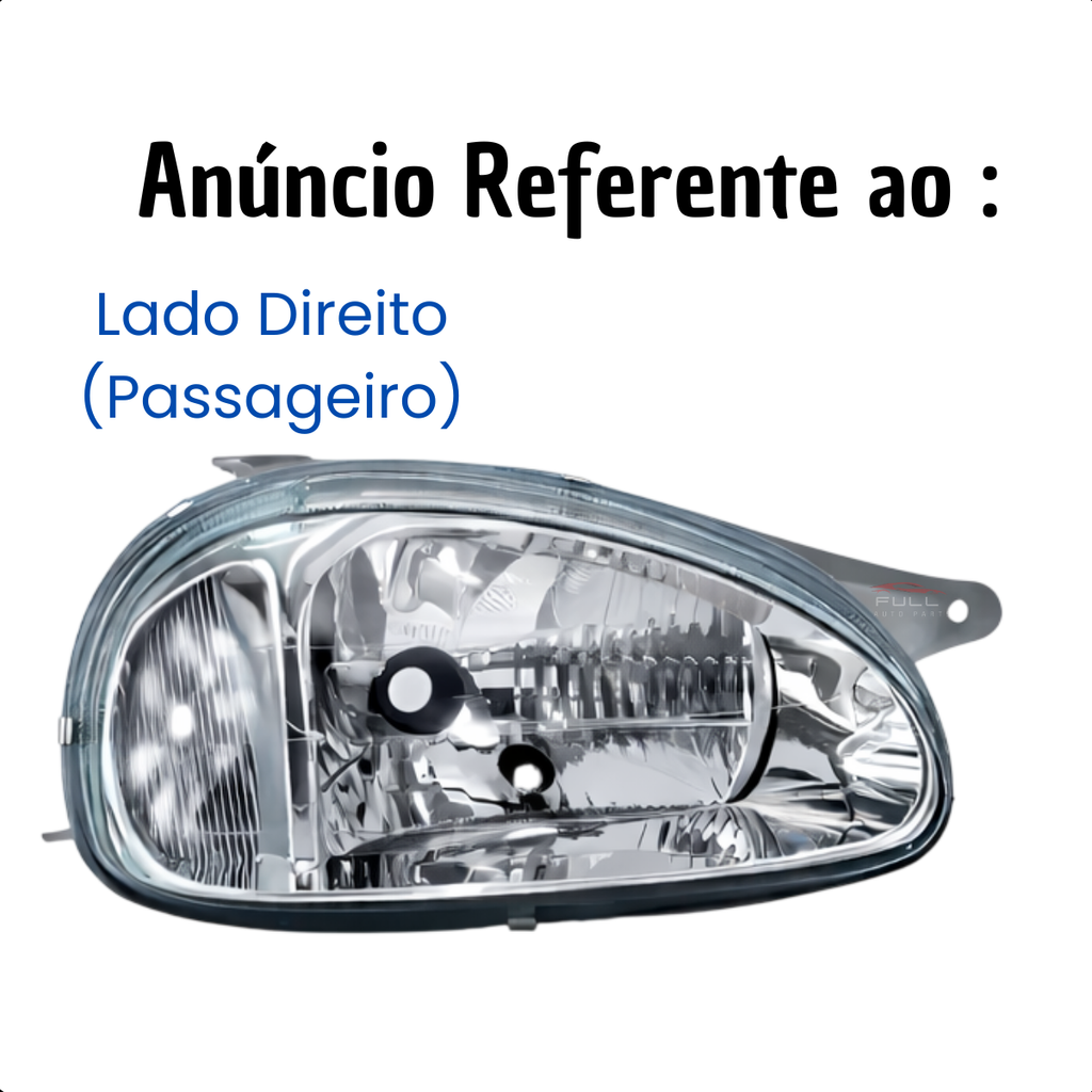 Farol Direito Corsa Classic Wind 1994 1995 1996 1997 a 2010
