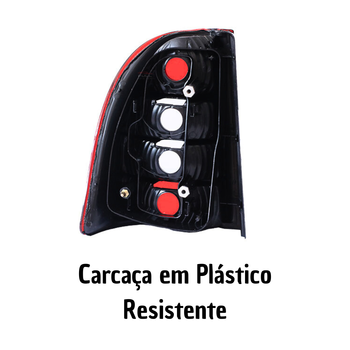 Lanterna traseira Fiat Strada 2004 2005 a 2008 Bicolor LD
