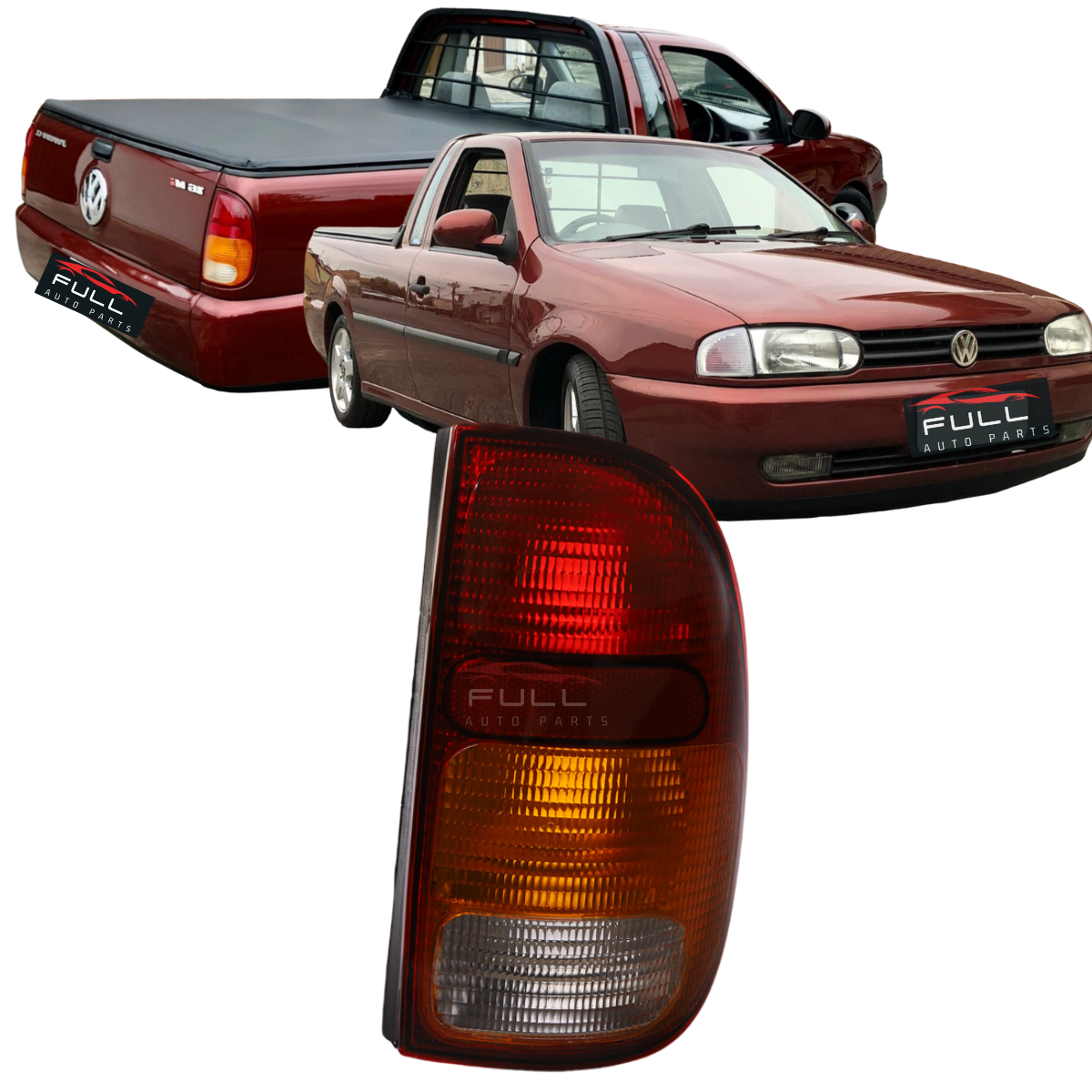 Lanterna Traseira Saveiro G2 G3 1997 98 A 2005 Ambar LD