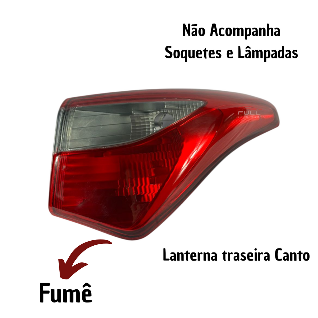Lanterna Traseira Canto Lado Direito Hb20 2012 A 2018 Fumê