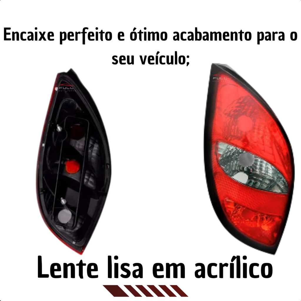 Lanterna Traseira Esquerda Celta 2000 2001 2002 2003 a 2006