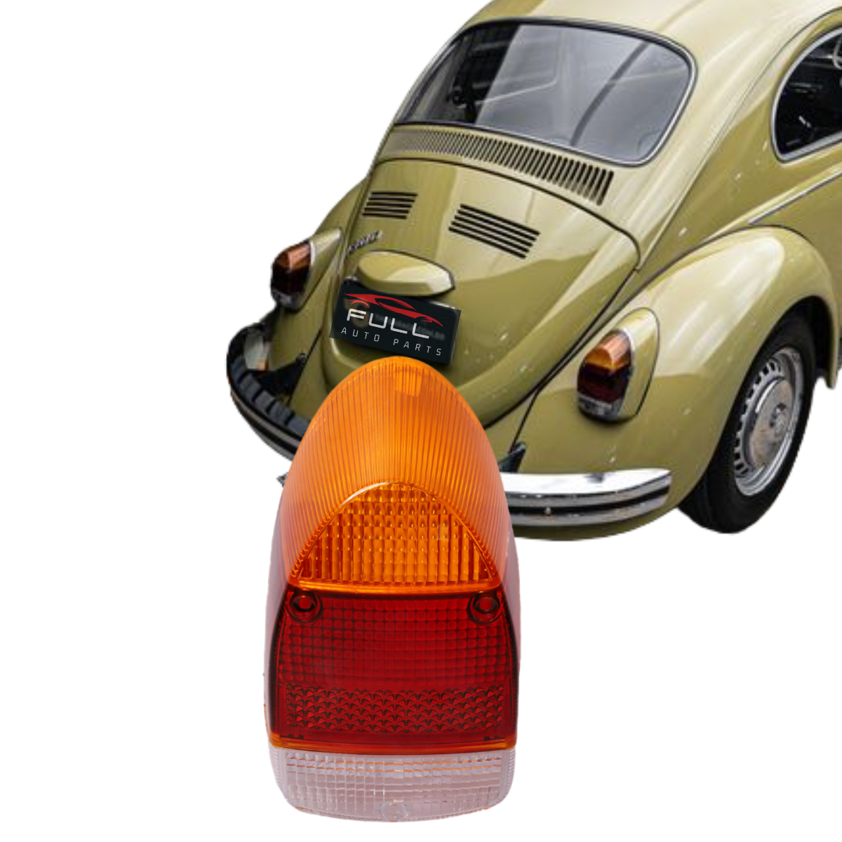 Lente Lanterna Fusca 1300/1500 LD/LE Âmbar