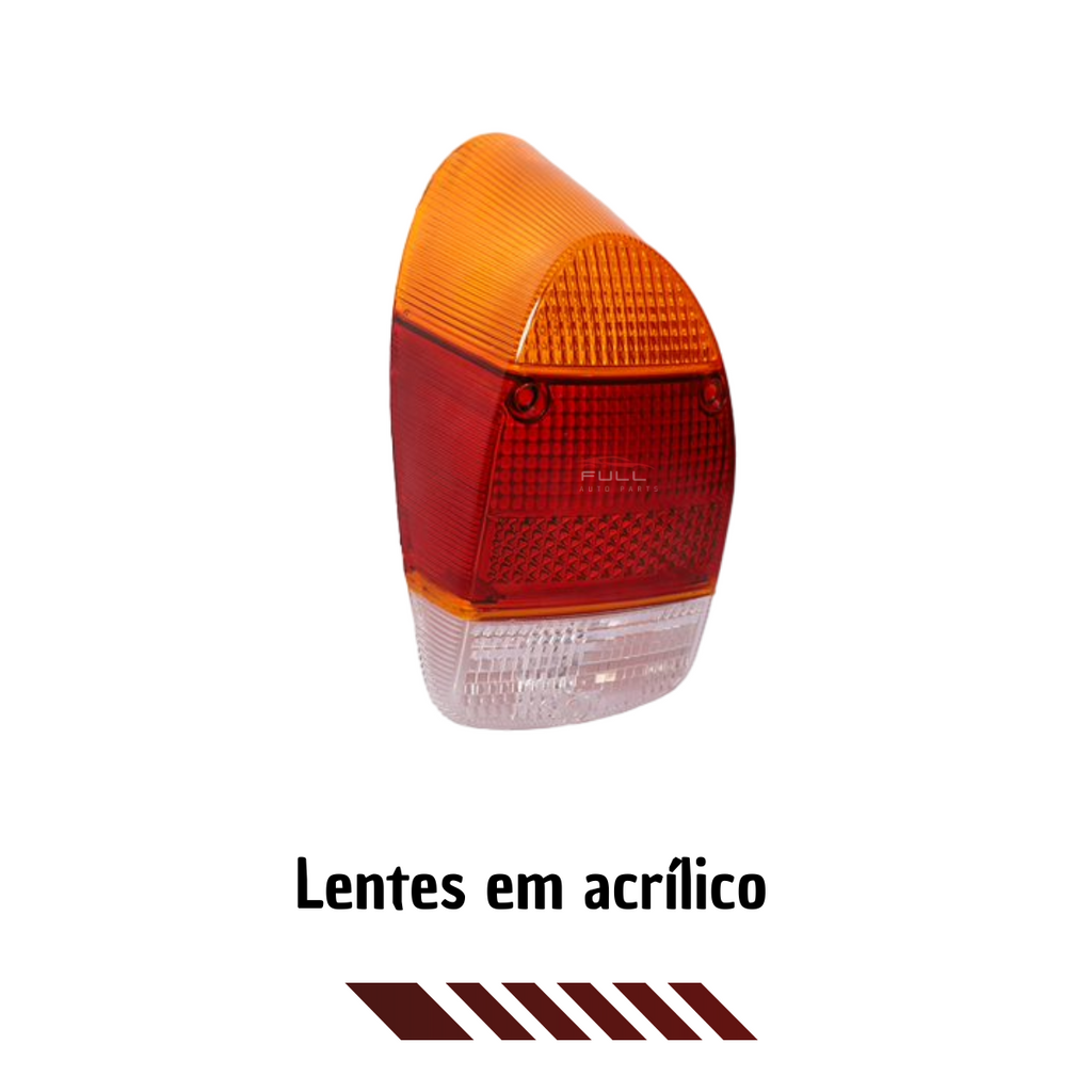 Lente Lanterna Fusca 1300/1500 LD/LE Âmbar