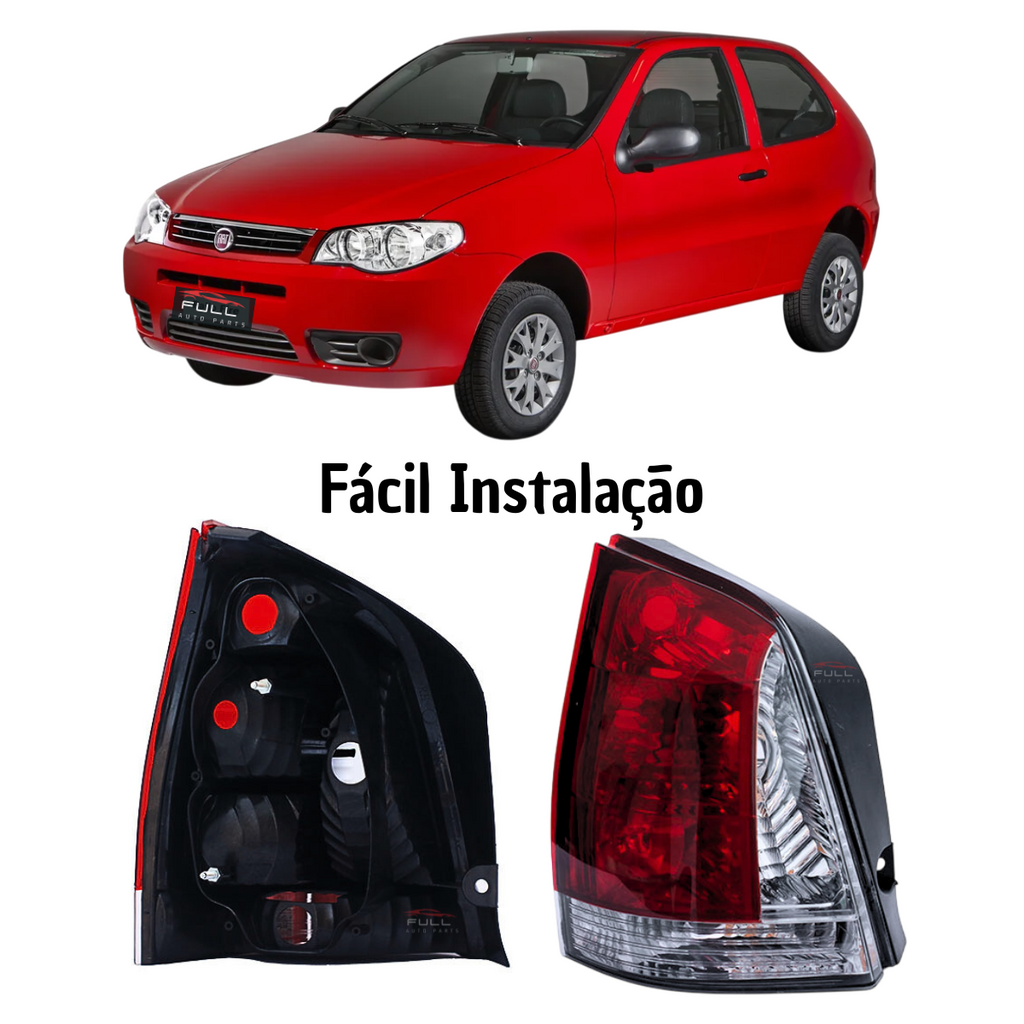 Lanterna Traseira Palio Economy G3 Way 2012 2013 a 2015 2016