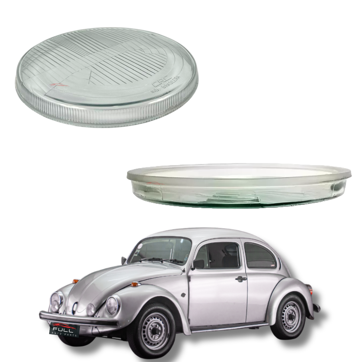 Lente Do Farol Vidro Fusca 76 A 97 Kombi 78 A 13 Passat /78