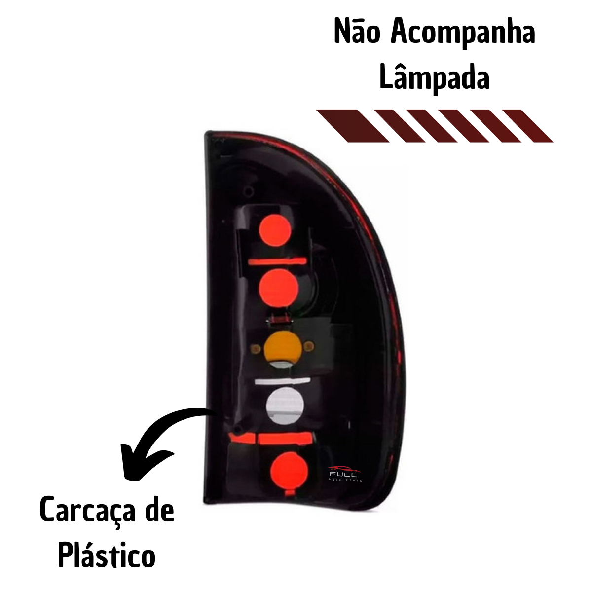 Lanterna Traseira Esquerda Corsa Pick Up 1994 1995 96 a 1999