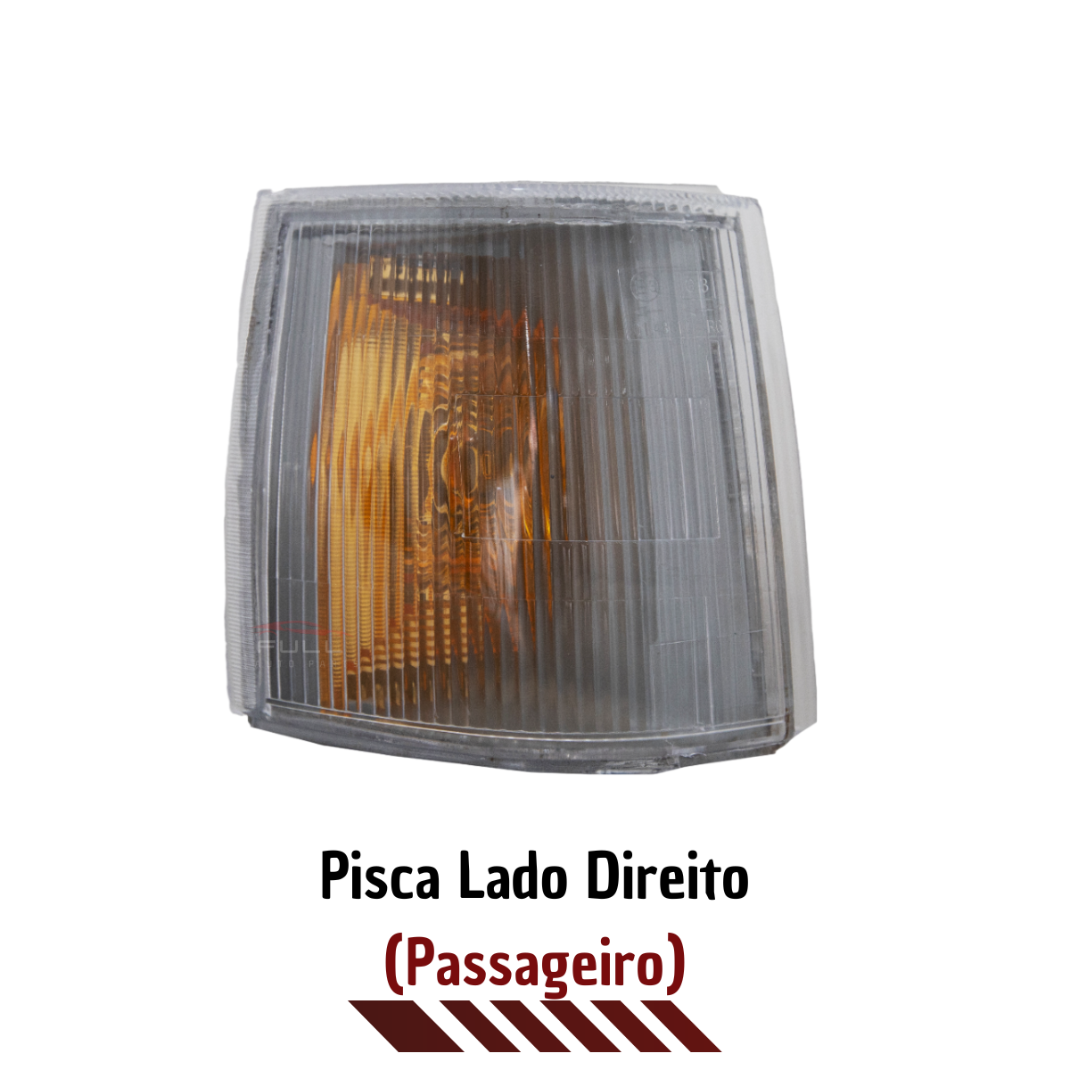 Pisca Cristal Lado Direito LD Fiat Uno 91 a 95