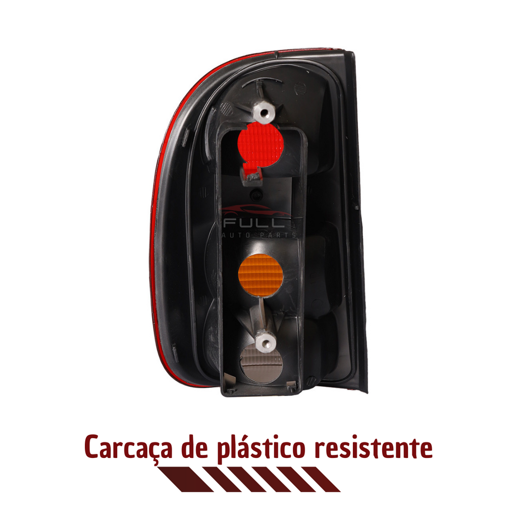 Lanterna Traseira Saveiro G2 G3 1997 98 A 2005 Ambar LD