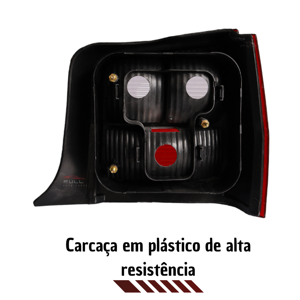 Lanterna Traseira Esquerda Fume Fiat Uno Mille 2004 A 2013