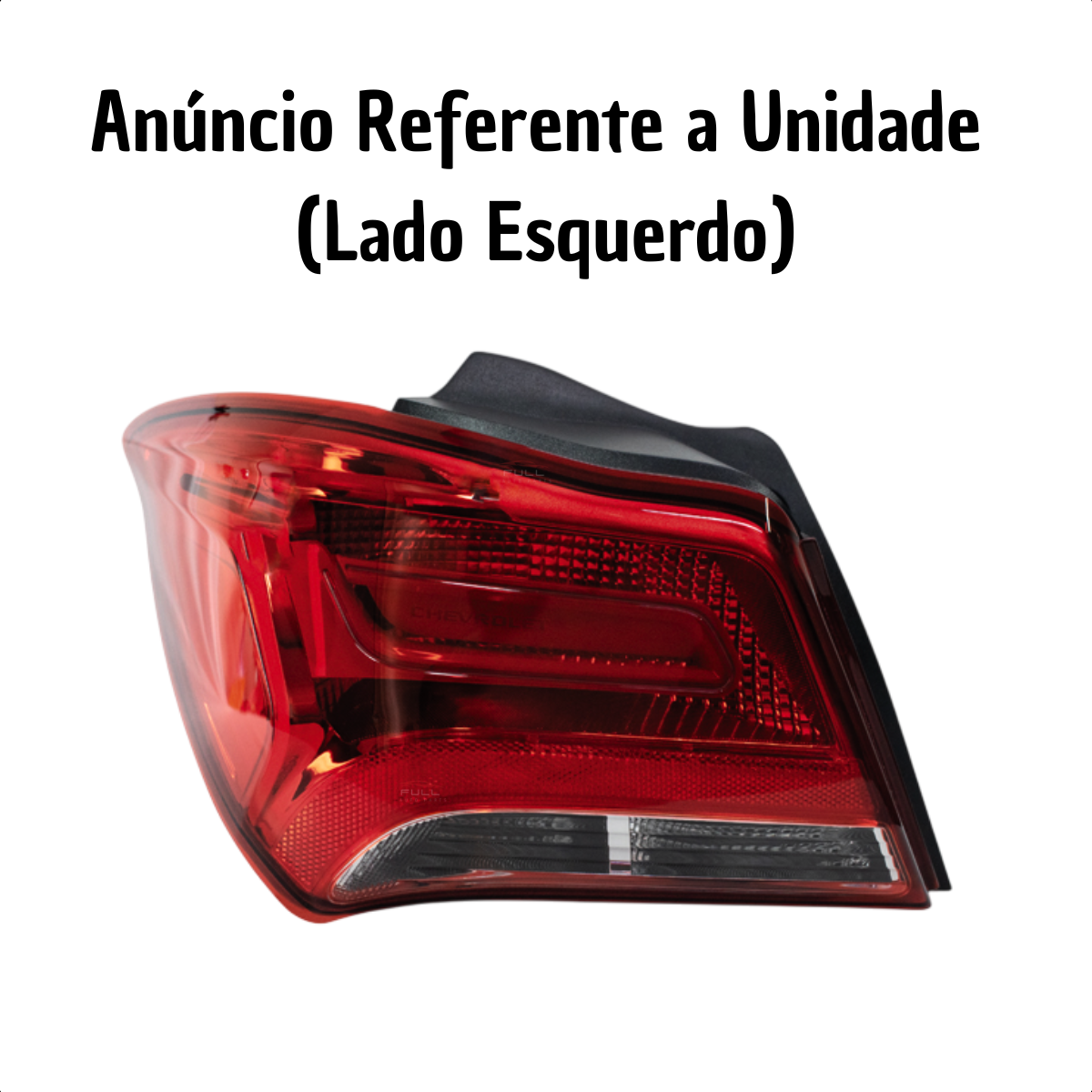 Lanterna Traseira Onix LT / LTZ 2017 a 2020 Joy 20 a 22 LE