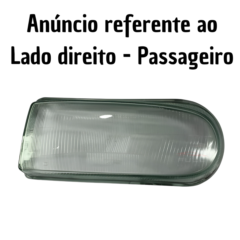Lente Vidro Farol Gol Saveiro Parati G2 Lado Direito