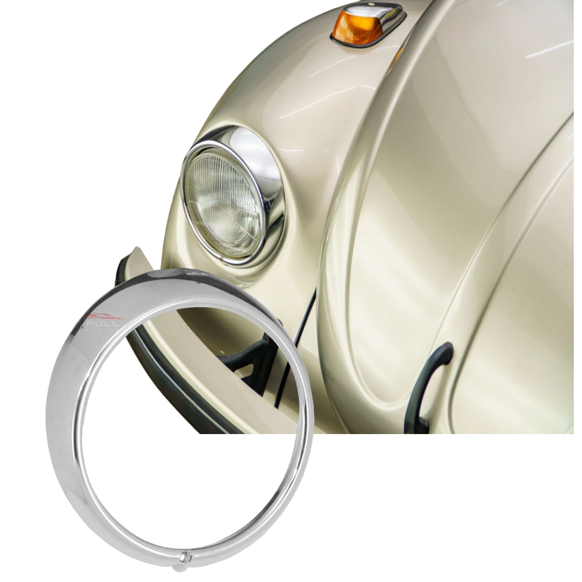 Aro Cromado Fusca / Kombi 1 Furo