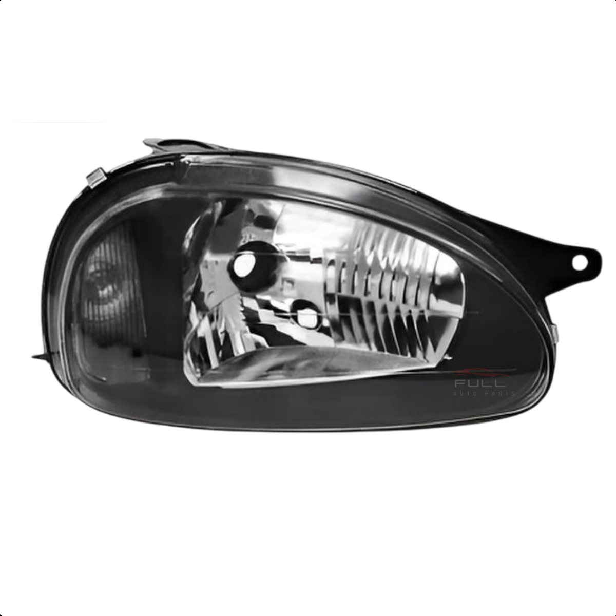 Farol Masc Negra Direito Corsa 1994 a 2002 Classic 03 a 2010