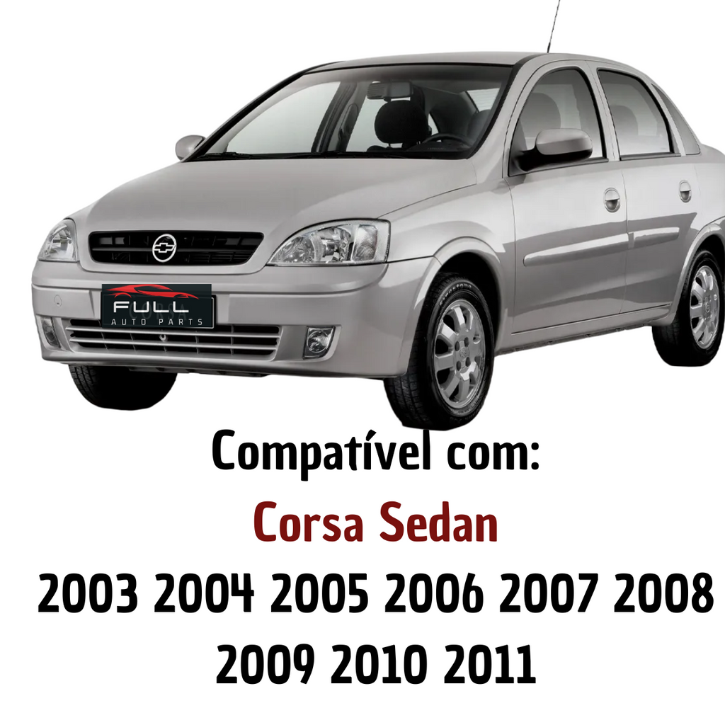 Lanterna Corsa Sedan Frente Montana 2003 A 2011 LD Cristal