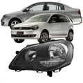 Farol Polo 2007 2008 2009 2010 2011 2012 Mascara Negra LE