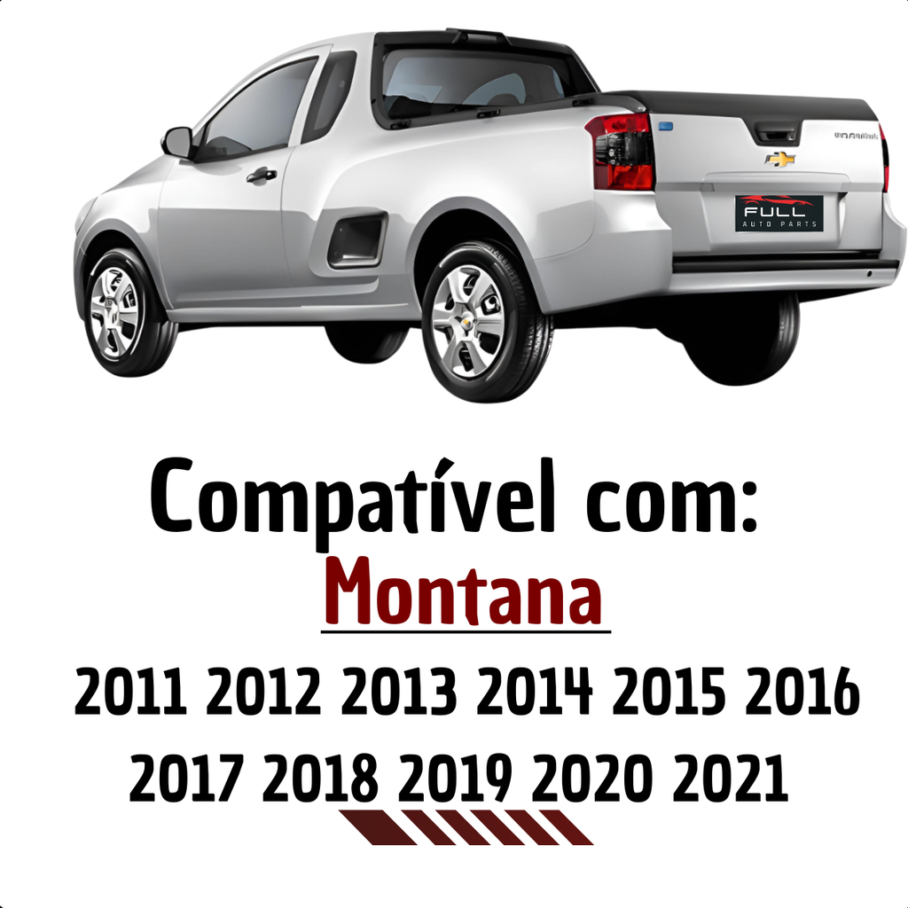 Lanterna Traseira Montana Lado Esquerdo 2011 a 2021 Fume
