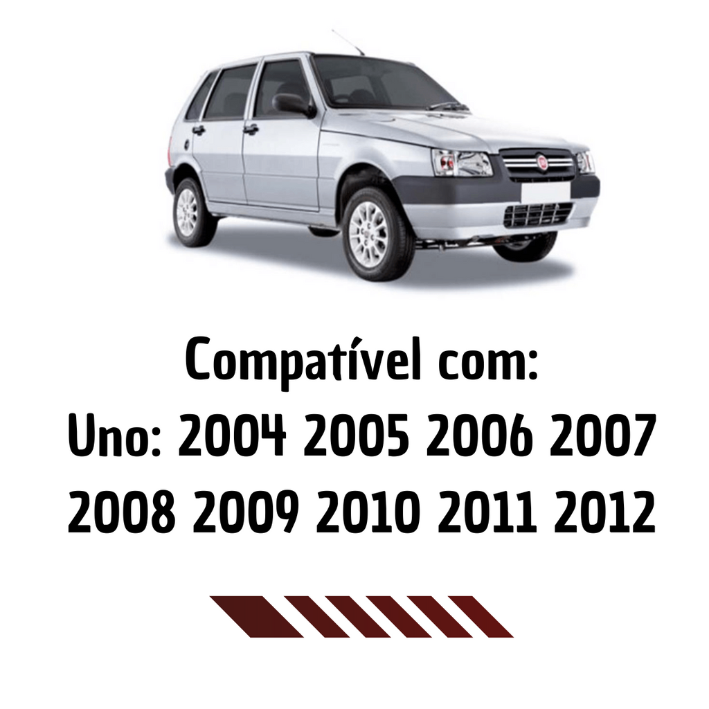 Lanterna Traseira Esquerda Fume Fiat Uno Mille 2004 A 2013