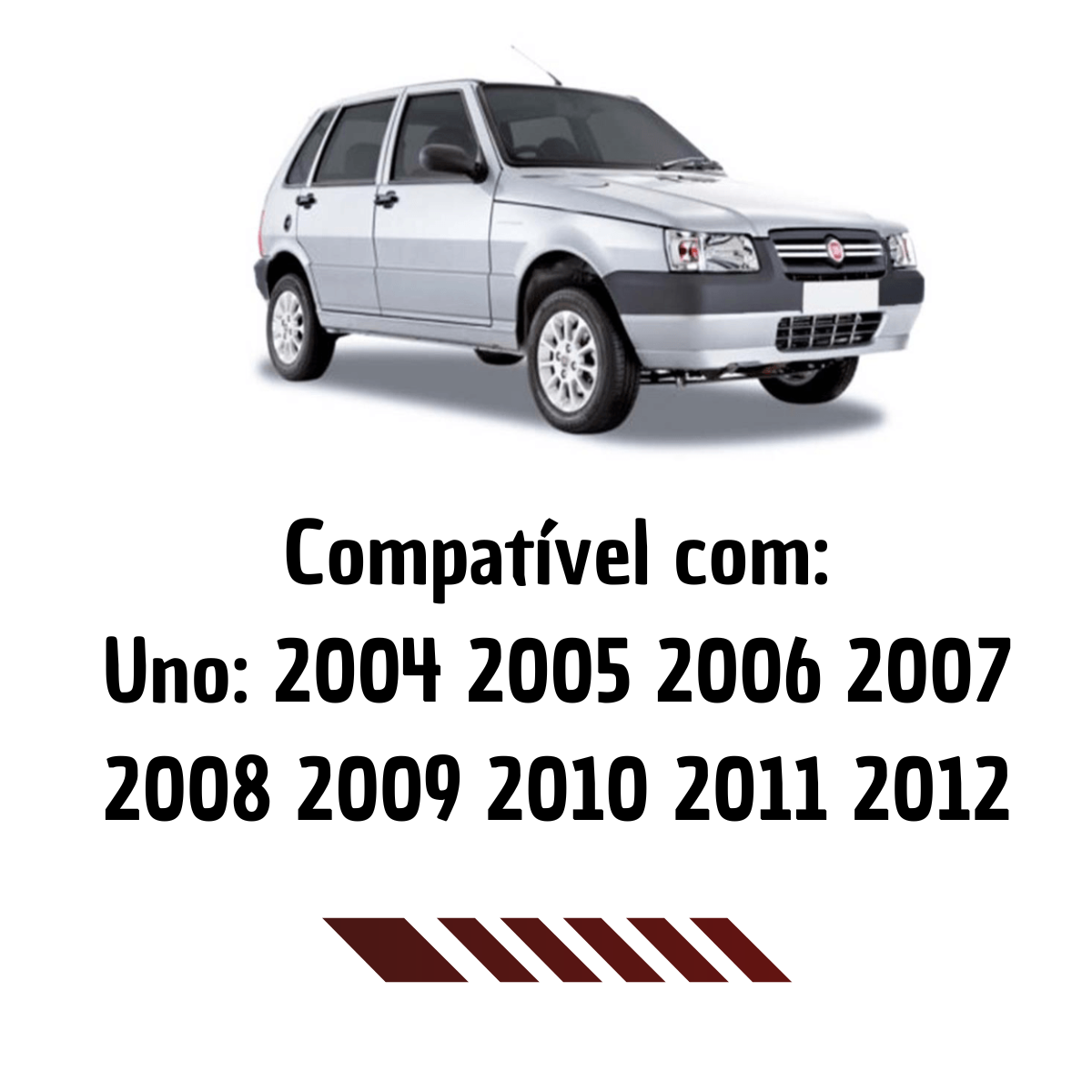 Lanterna Traseira Esquerda Fume Fiat Uno Mille 2004 A 2013