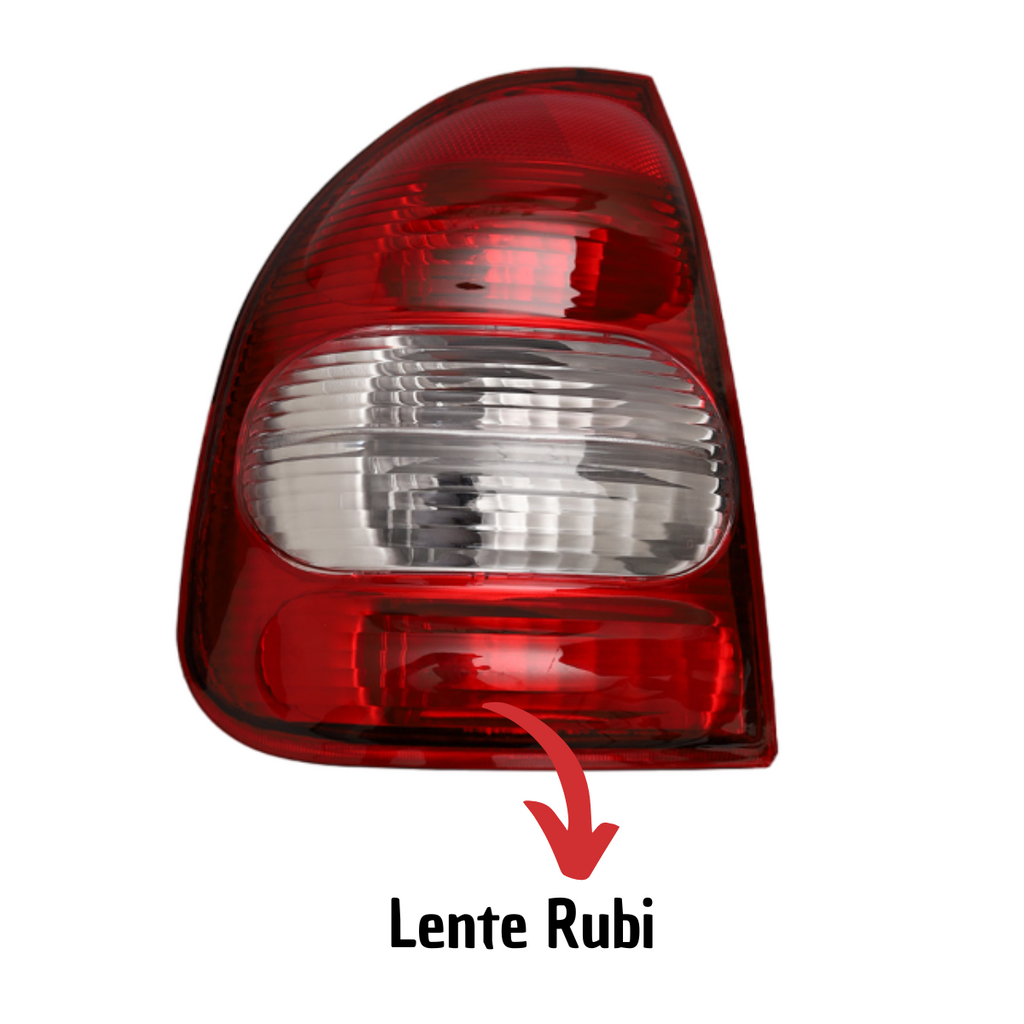 Lanterna Traseira Esquerda Corsa Sedan Classic 2000 Até 2010