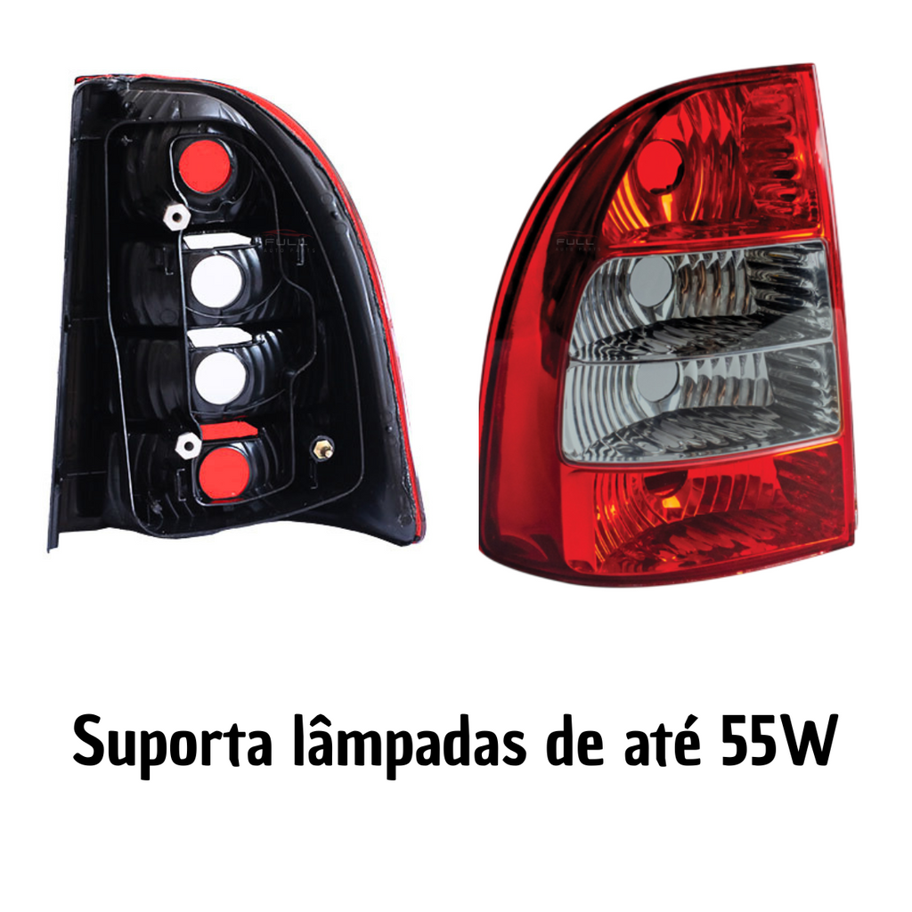 Lanterna Traseira Fiat Strada 2004 2005 2006 a 2008 Fume LE