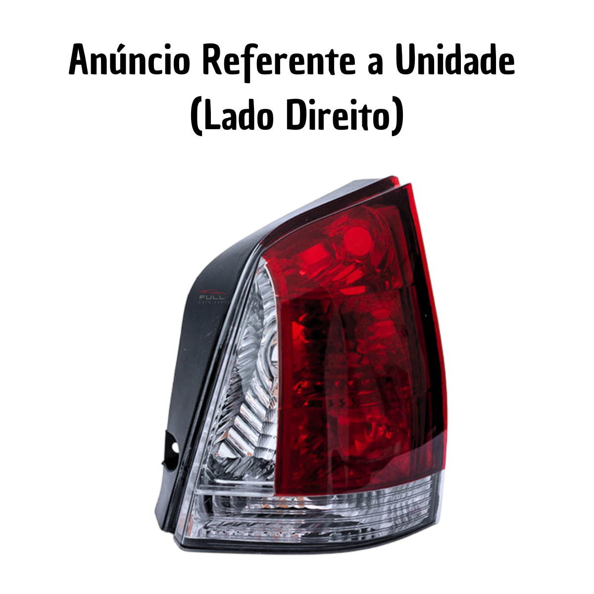 Lanterna Traseira Palio Economy 2012 2013 a 2016 LD Fumê