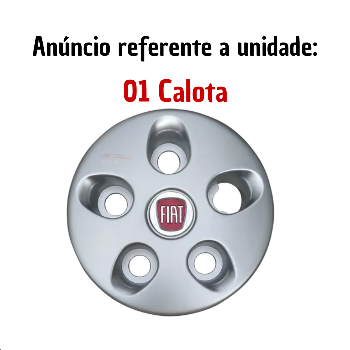 Calota Ducato Unitária Prata 1998 1999 2000 a 2016 Aro 16