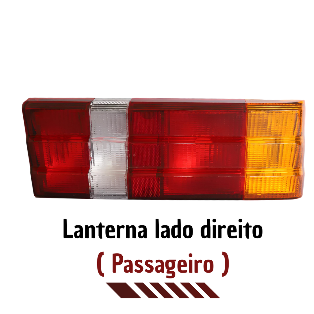 Lanterna Traseira Lado Direito Escort 1982 a 1986 Âmbar