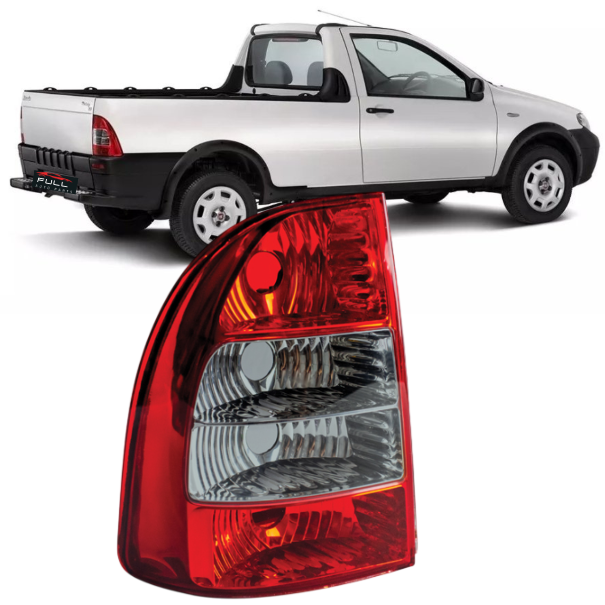 Lanterna Traseira Fiat Strada 2004 2005 2006 a 2008 Fume LE