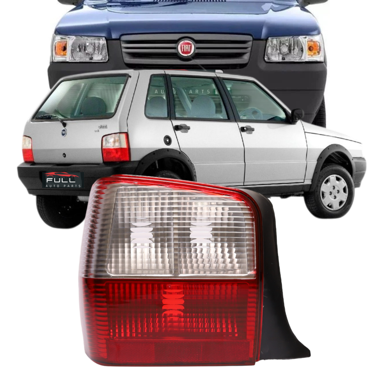 Lanterna Traseira Esquerda Fiat Uno Mille Fire 2004 A 2013