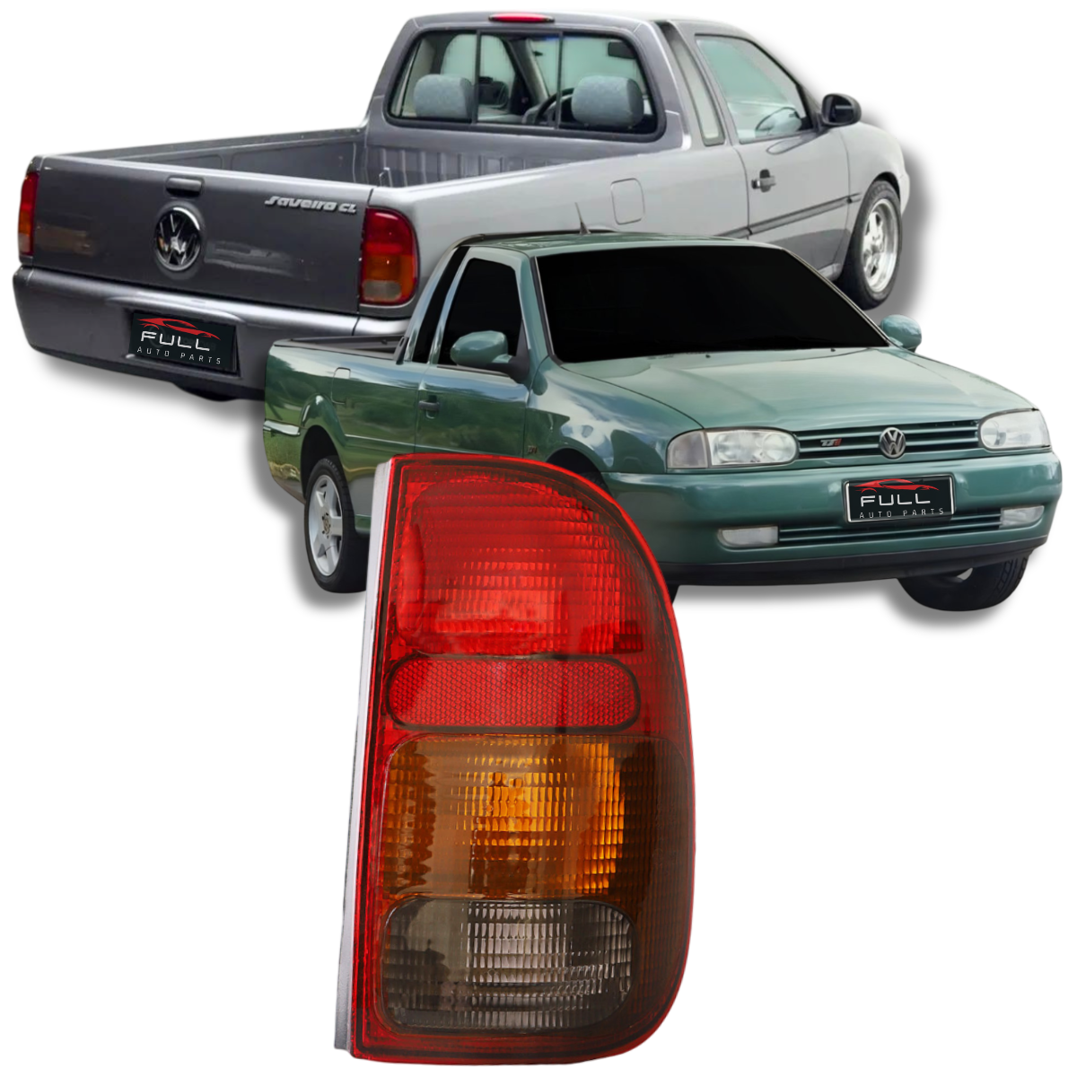 Lanterna Traseira Vw Saveiro G2 G3 1997 A 2005 Ld Fumê